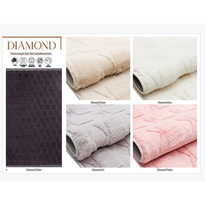 Dainty Home Halı 80X150 Diamond Pudra
