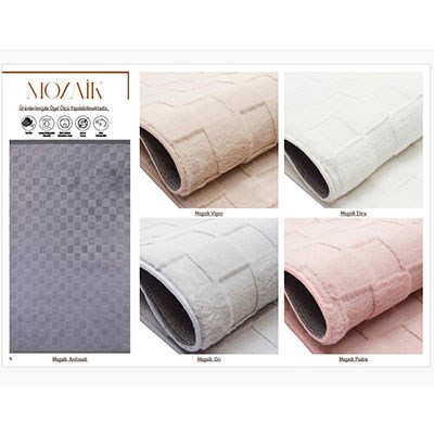 Dainty Home Halı 80X150 Mozaik Gri