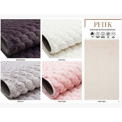 Dainty Home Halı 80X150 PeTek Gri