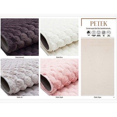 Dainty Home Halı 80X150 PeTek Pudra