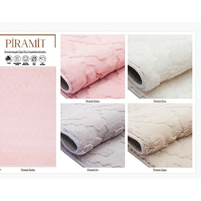 Dainty Home Halı 80X150 Piramit Ekru