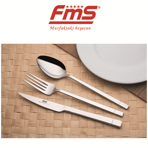 FMS Hera 90 Parça Kaşık Set Çantalı