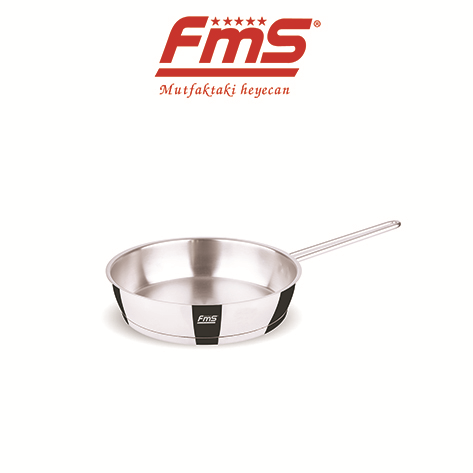 FMS İdeal 26 Cm Çelik Tava Metal Kulp