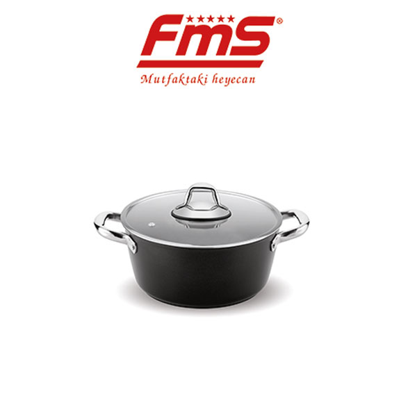 FMS İnduction Titanyum Derin Tencere 24Cm