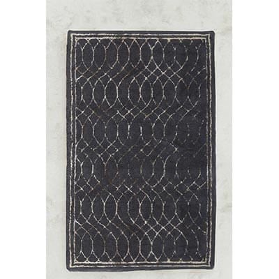 HIC&W Rezonans Pamuk Viskon Banyo Paspası 80x150 cm Gold