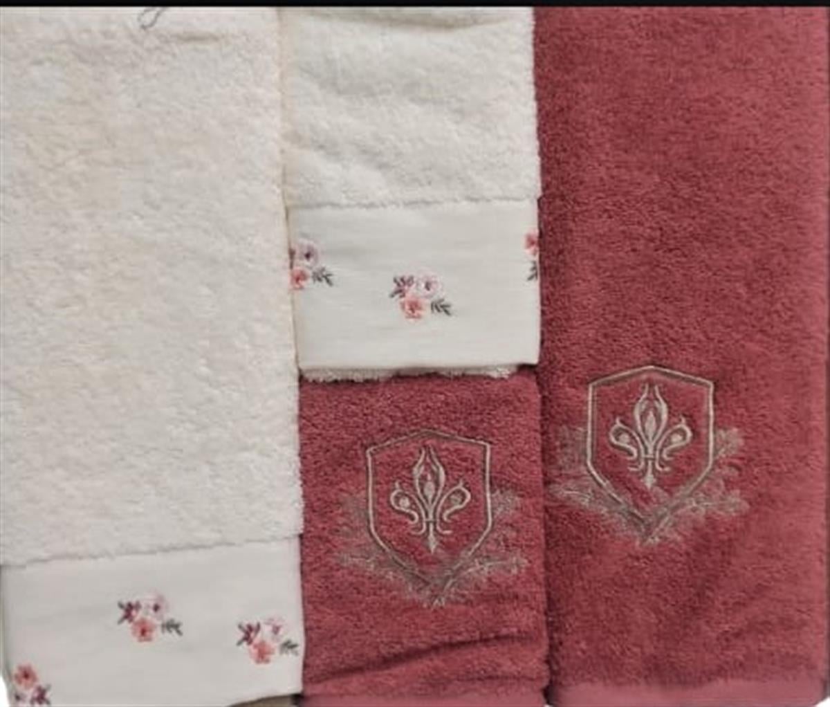 İyi Geceler İstanbul Banyo-Hamam Takımı Lovely Somon-Kiremit