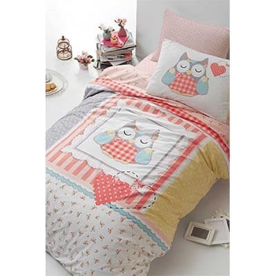 İyi Geceler İstanbul Genç Ranforce Tek Kişilik Nevresim Takımı Lu Lu