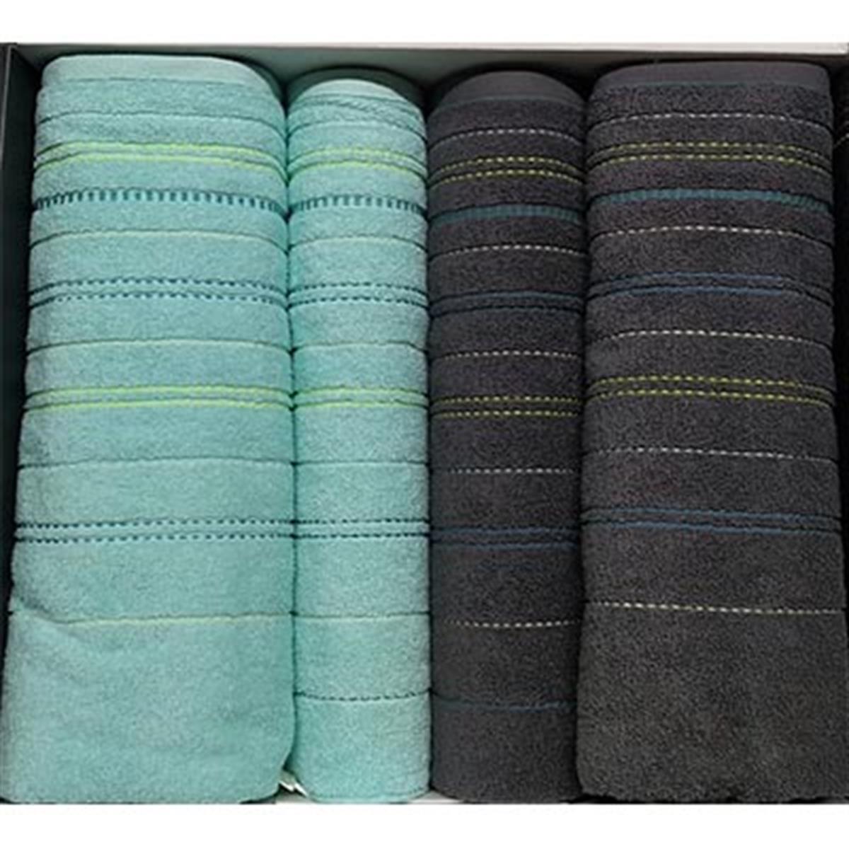 İYİ GECELER İSTANBUL HAMAM TAKIMI İN LİNE AÇIK MİNT/ANTRASİT