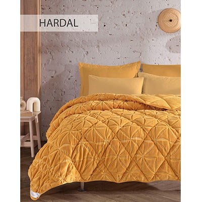 İyi Geceler İstanbul Jakarlı Çift Kişilik Yorgan Welsoft Hardall