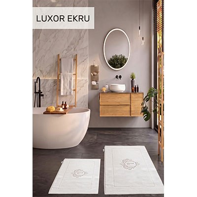 İyi Geceler İstanbul Klozet Takımı Nakışlı Luxor Ekru