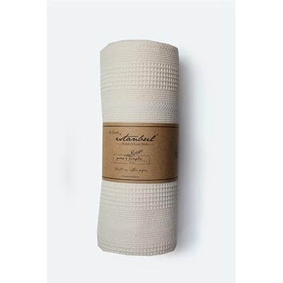 İyi Geceler İstanbul Pure Simple Çift Kişilik Pike Ekru