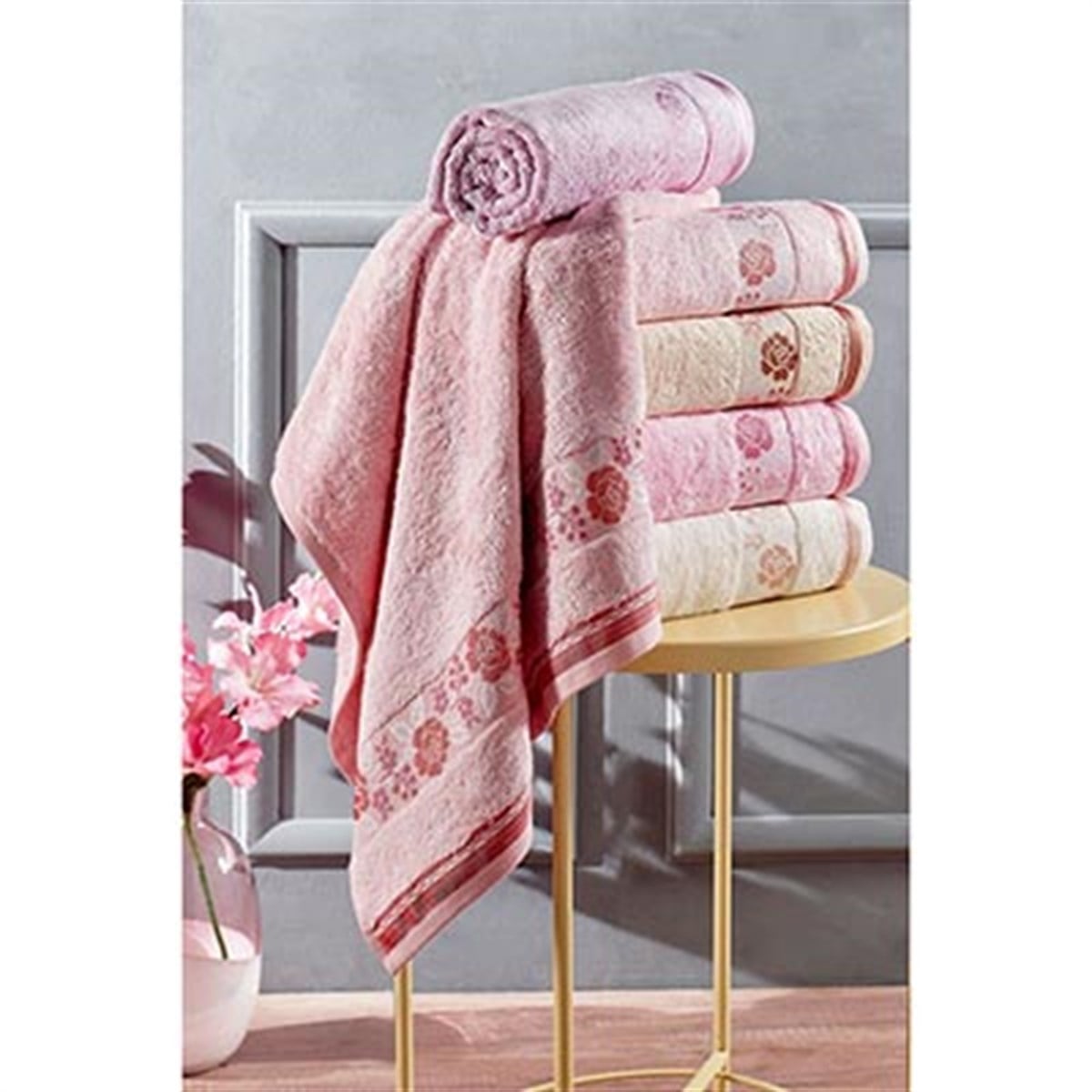 JULİE BAMBU HAVLU 50*90 BURCU