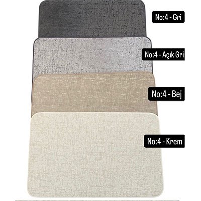 Prizma Paspas 75*150 Jakar Desen No:4 Açık Gri