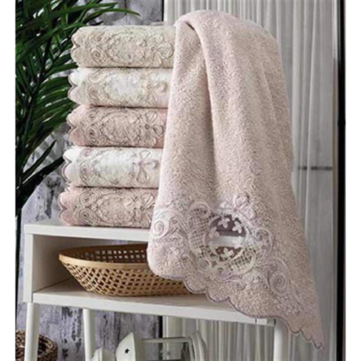 PUPİLLA BAMBU GÜPÜRLÜ HAVLU 50*90 SANTANA