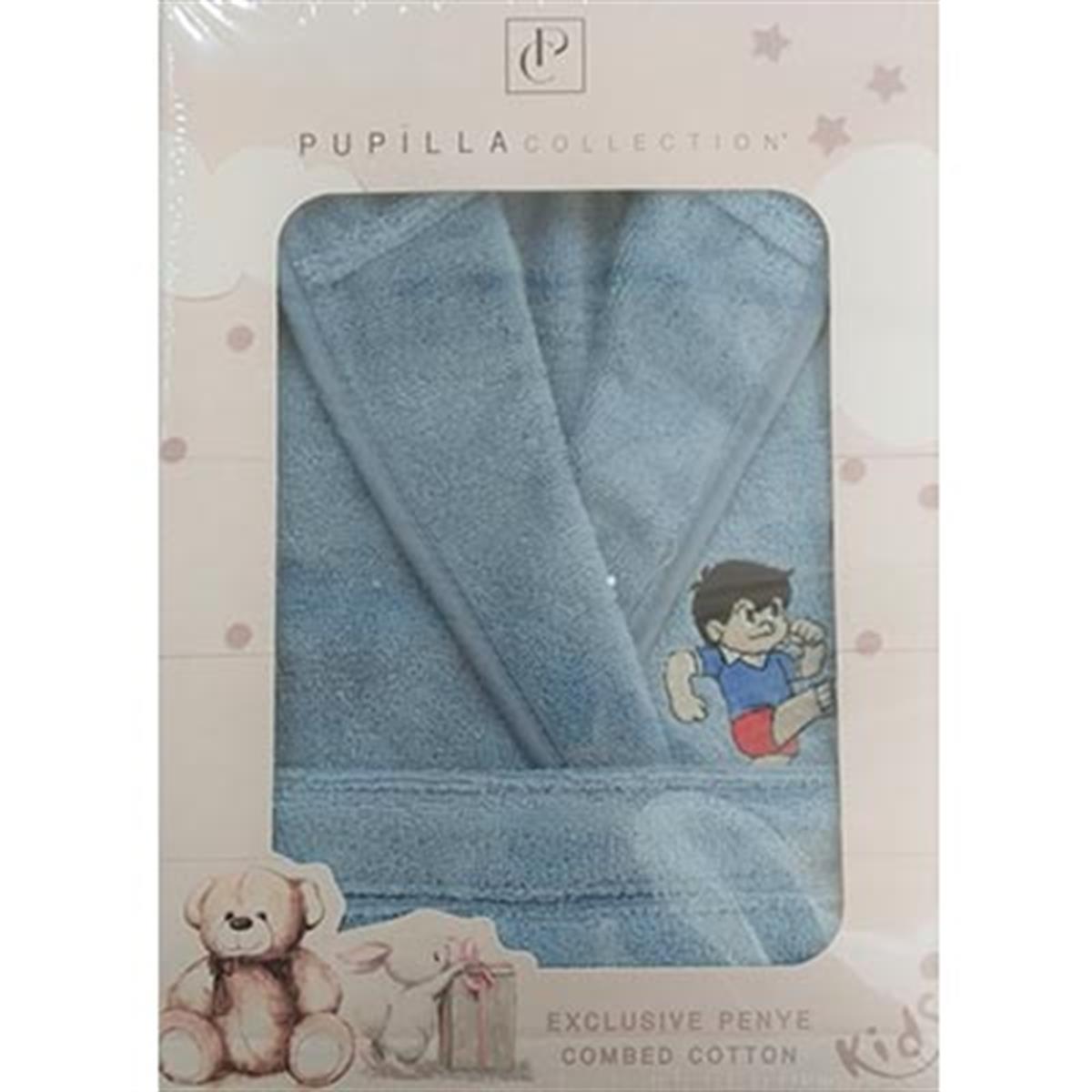 PUPİLLA ÇOCUK BORNOZ YOUNG PETROL MAVİSİ 9-11 YAŞ