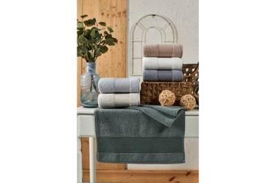 Şikel 6'Lı Paket Cotton Havlu 50*90Cm Alvin