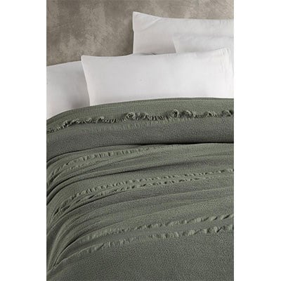 Şıkel Çift Kişilik Tek Pike 220X240 Derin Yeşil