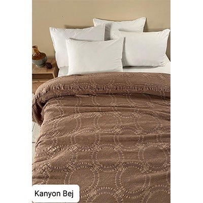 Şıkel Çift Kişilik Tek Pike 220X240 Kanyon Bej