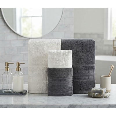 Şıkel Hamam Takımı Cotton Lorel Yeşil- Taş