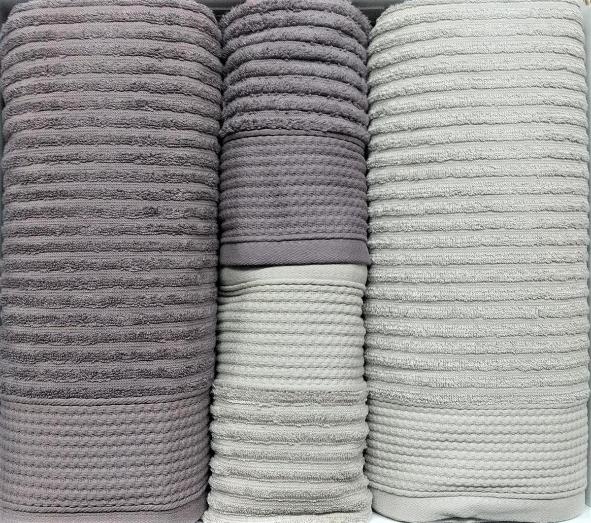 Şıkel Hamam Tk. Micro Cotton Haroşa Mürdüm - Vizon