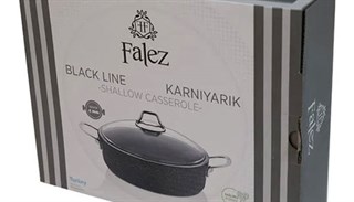 Falez Black Line Bln3021 22 Cm Kısa Tencere
