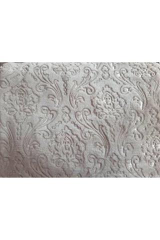 İyi Geceler İstanbul Çift Kişilik Battaniye Damask Bej