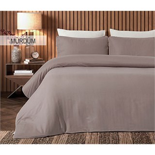 İyi Geceler İstanbul Exclusive Çift Kişilik Nevresim Takımı Signature Mürdüm