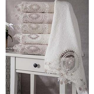 PUPİLLA BAMBU GÜPÜRLÜ 6'LI HAVLU 50*90 OLİVER