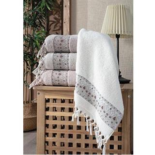 PUPİLLA PENYE JAKARLI 4'LÜ HAVLU 50*90 SİDNEY