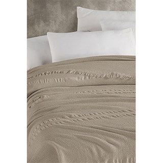 Şıkel Çift Kişilik Tek Pike 220X240 Derin Bej