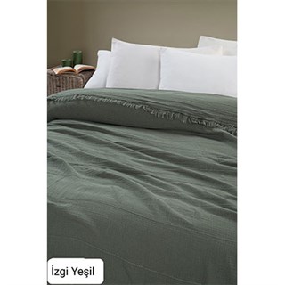 Şıkel Çift Kişilik Tek Pike 220X240 İzgi Yeşil