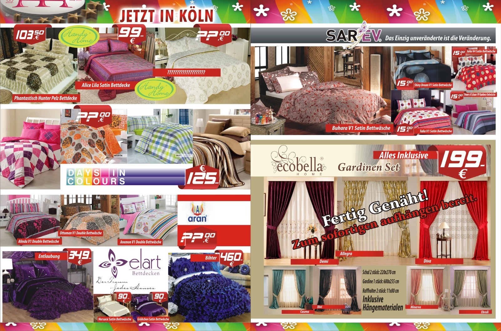 Ev Tekstili Broşürü