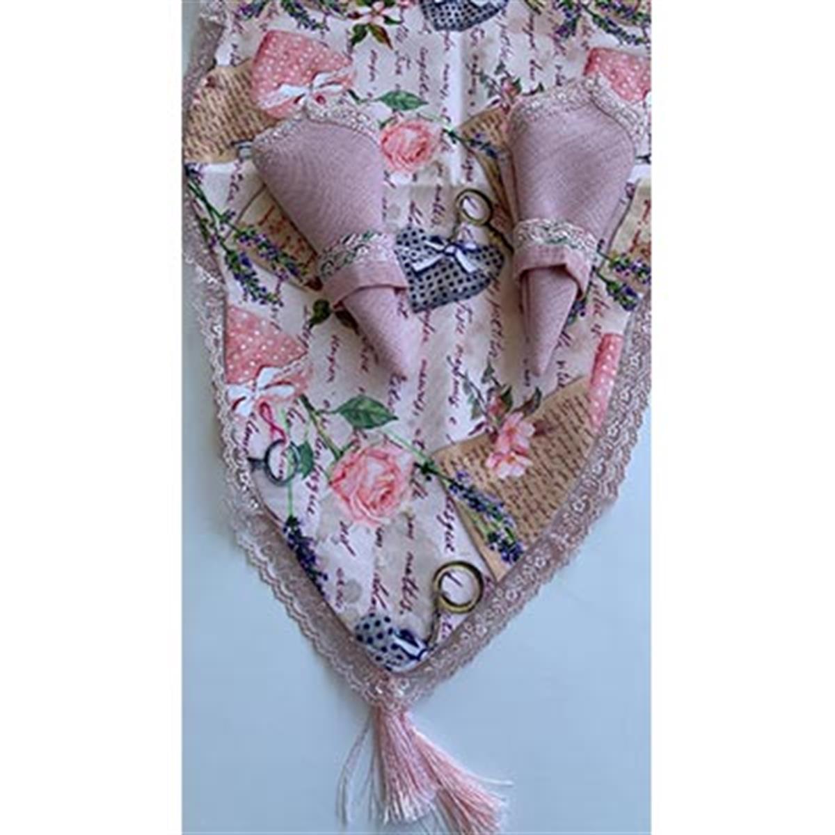 ATAK RUNNER MASA SETİ ARNİCA PUDRA