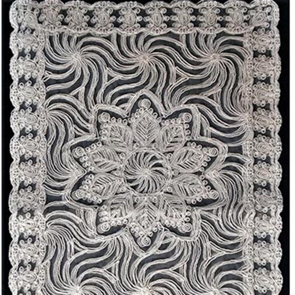 ATAK TEK RUNNER KORDONLU KREM