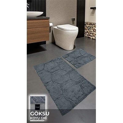 Chandler Home Klozet Takımı Göksu Koyu Gri
