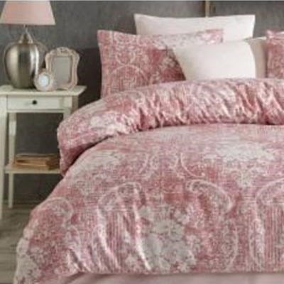 COTTON LİFE ÇİFT KİŞİLİK NEVRESİM TAKIMI LİANA ROSE (KUTULU)