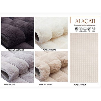 Dainty Home Halı 80X150 Alaçatı Antrasit