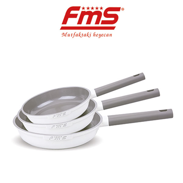 FMS 3'lü Seramik Tava Seti 20-24-28Cm