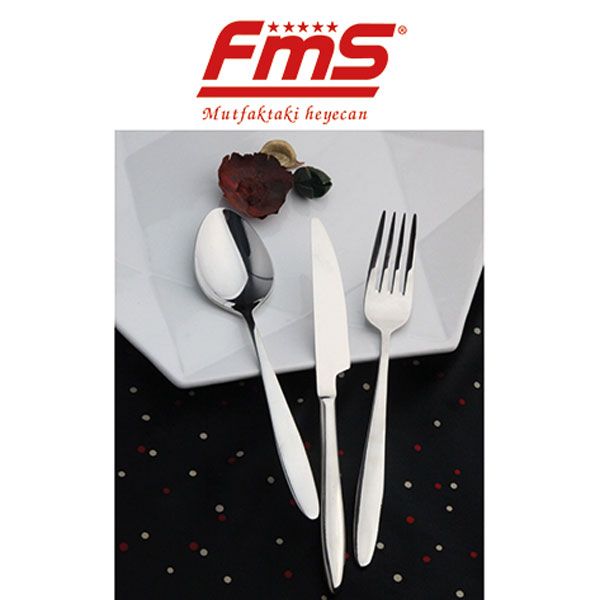 FMS Bodrum 90 Parça Kaşık Seti Çantalı