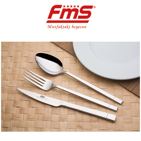 FMS Hera 90 Parça Kaşık Set Sandık