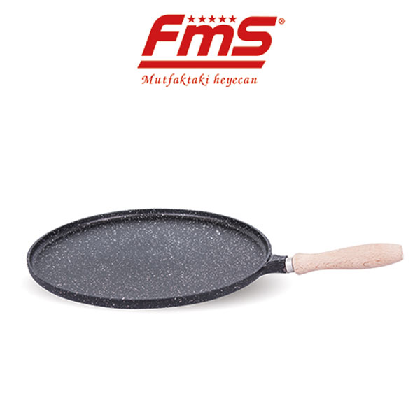 FMS Katmerim Döküm Tava Siyah