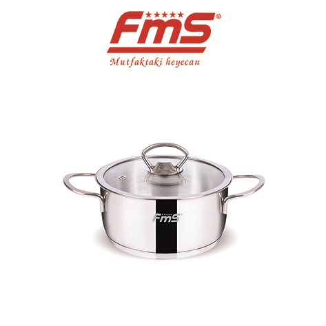 FMS Şirin 18 Cm Mini Çelik Tencere