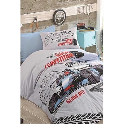 Genç Ranforce Tek Kişilik Nevresim Takımı Grand Prix