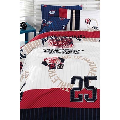 Genç Ranforce Tek Kişilik Nevresim Takımı Team