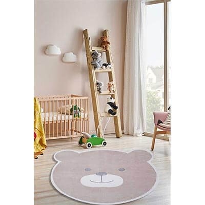 HIC&W Kids Halı Bonny Bej 150x150 cm