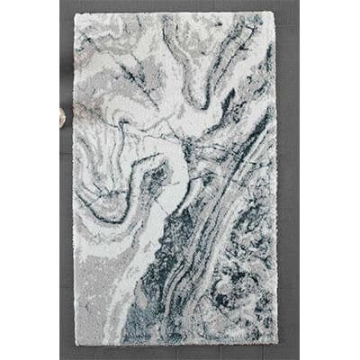 HIC&W Marble Pamuk Viskon Paspas 80x150 cm Aqua