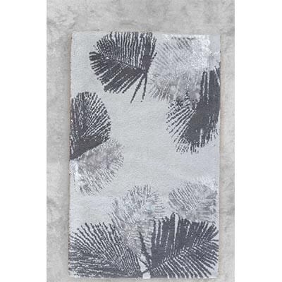 HIC&W Palm Pamuk Viskon Banyo Paspası 80x150 Gri