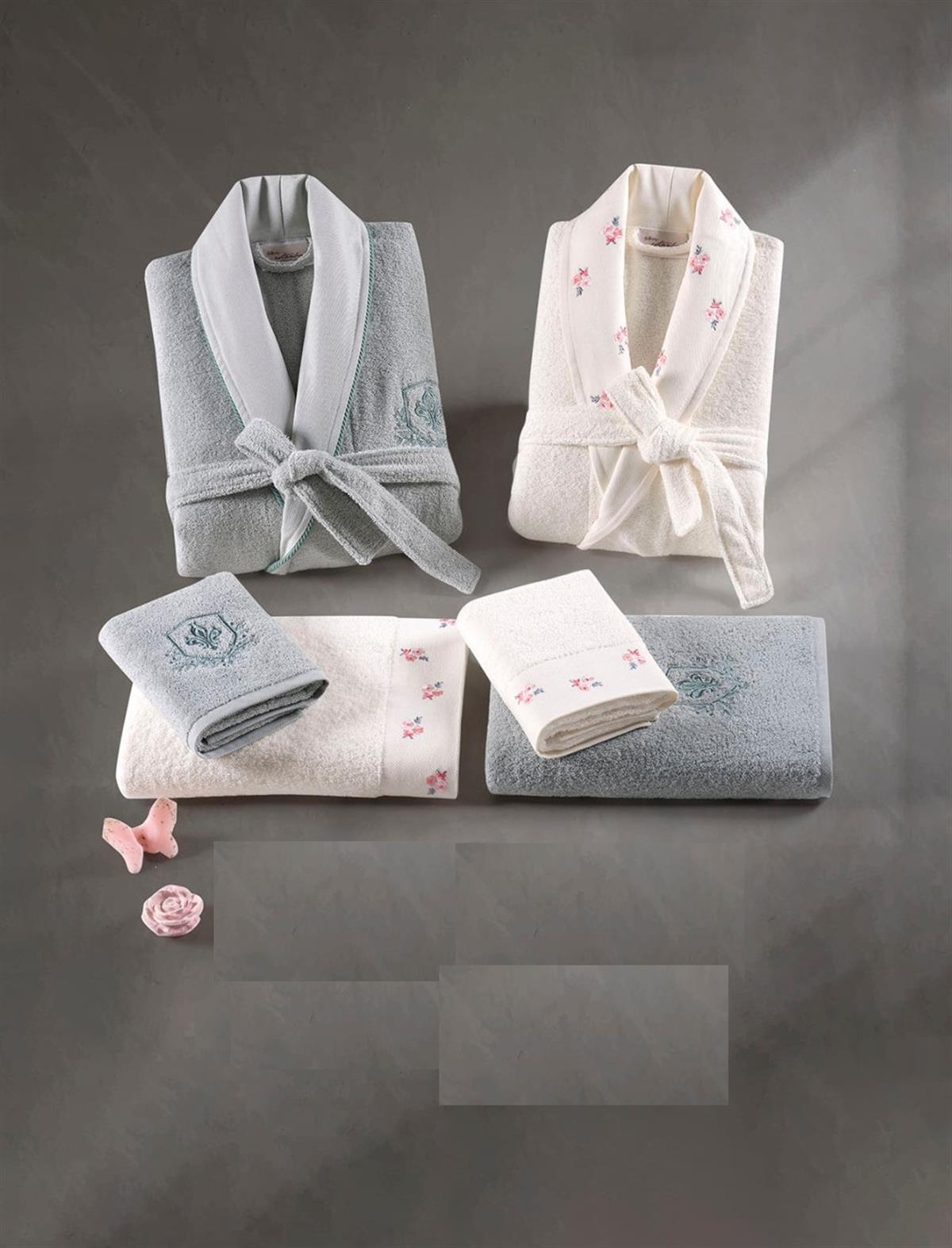 İyi Geceler İstanbul Aile Seti Lovely Ekru-Gri