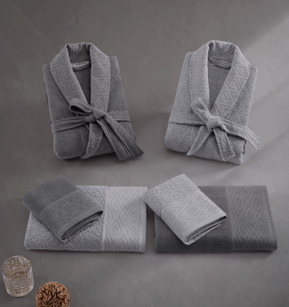 İyi Geceler İstanbul Aile Seti Monarch Gri-Antrasit