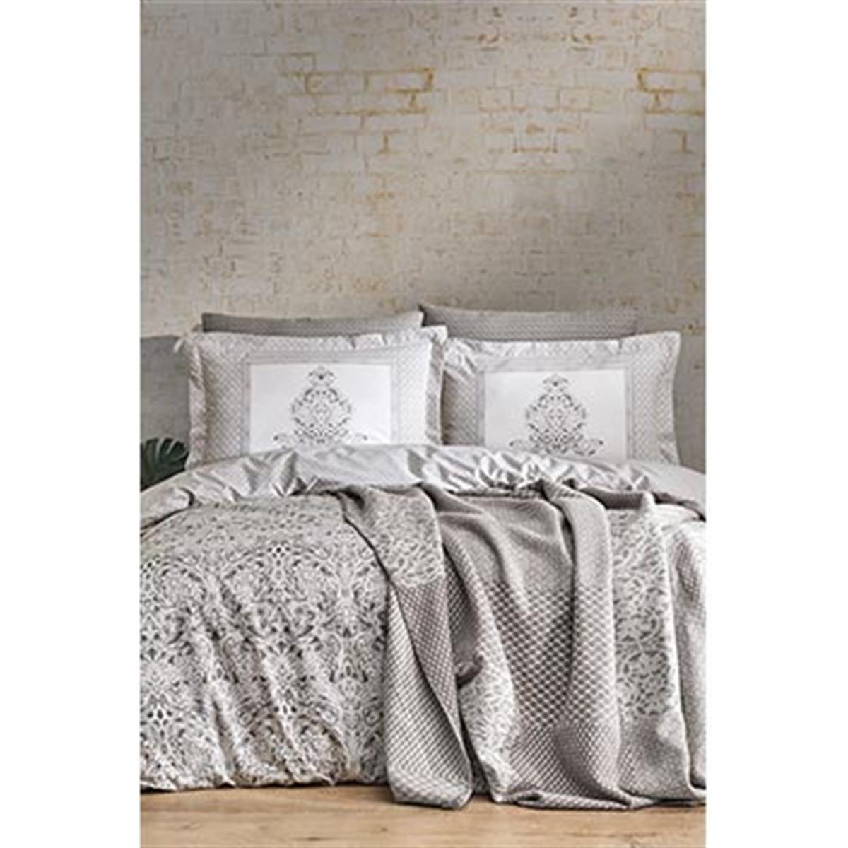 İYİ GECELER İSTANBUL BATTANİYE NEVRESİM TAKIMI SET ÇİFT KİŞİLİK DREAM WİNTER VİZON